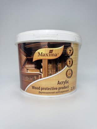 Деревозах. засіб акрил. дуб ТМ "Maxima" - 2.5 л