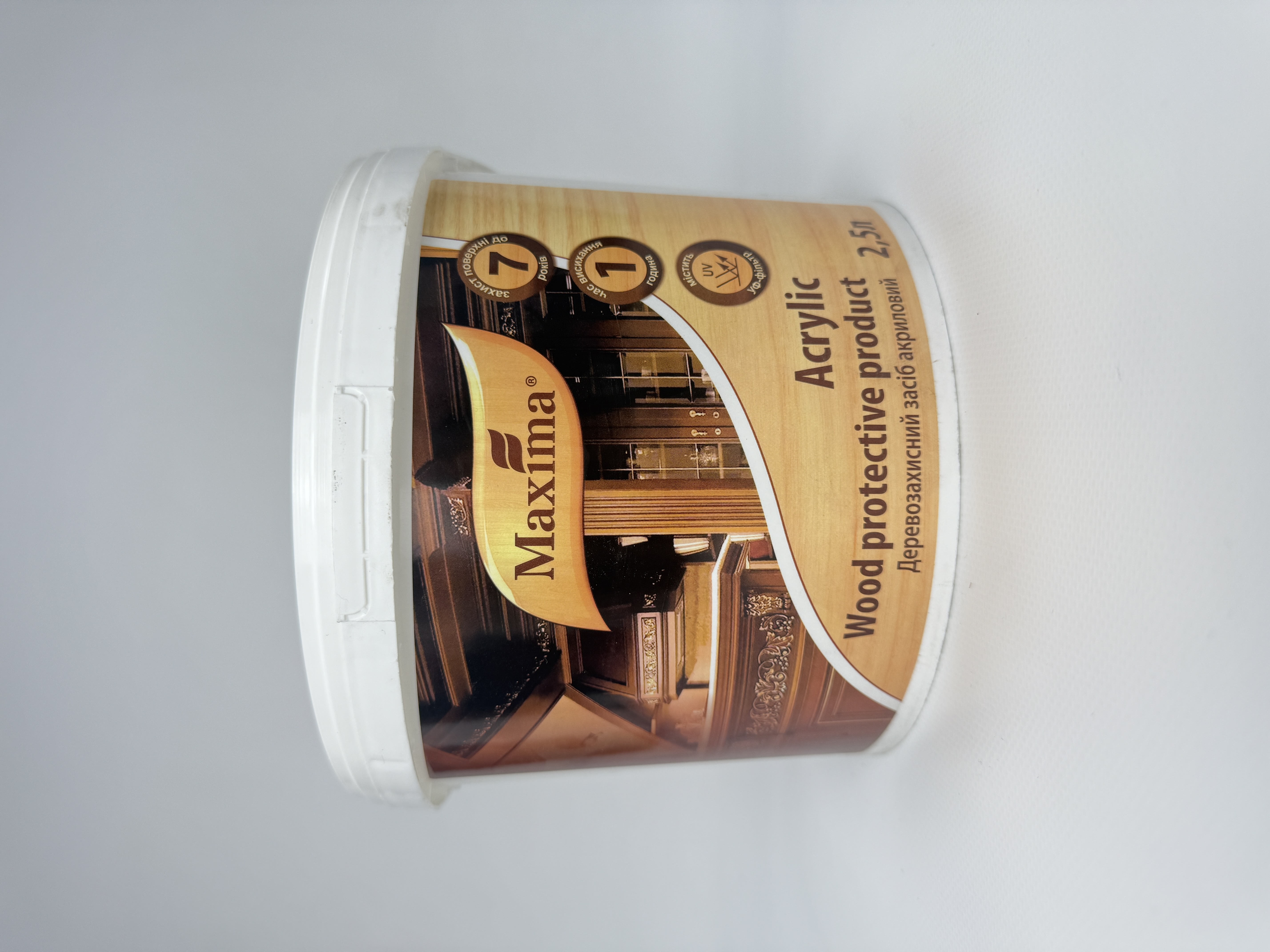 Деревозах. засіб акрил. дуб ТМ "Maxima" - 2.5 л