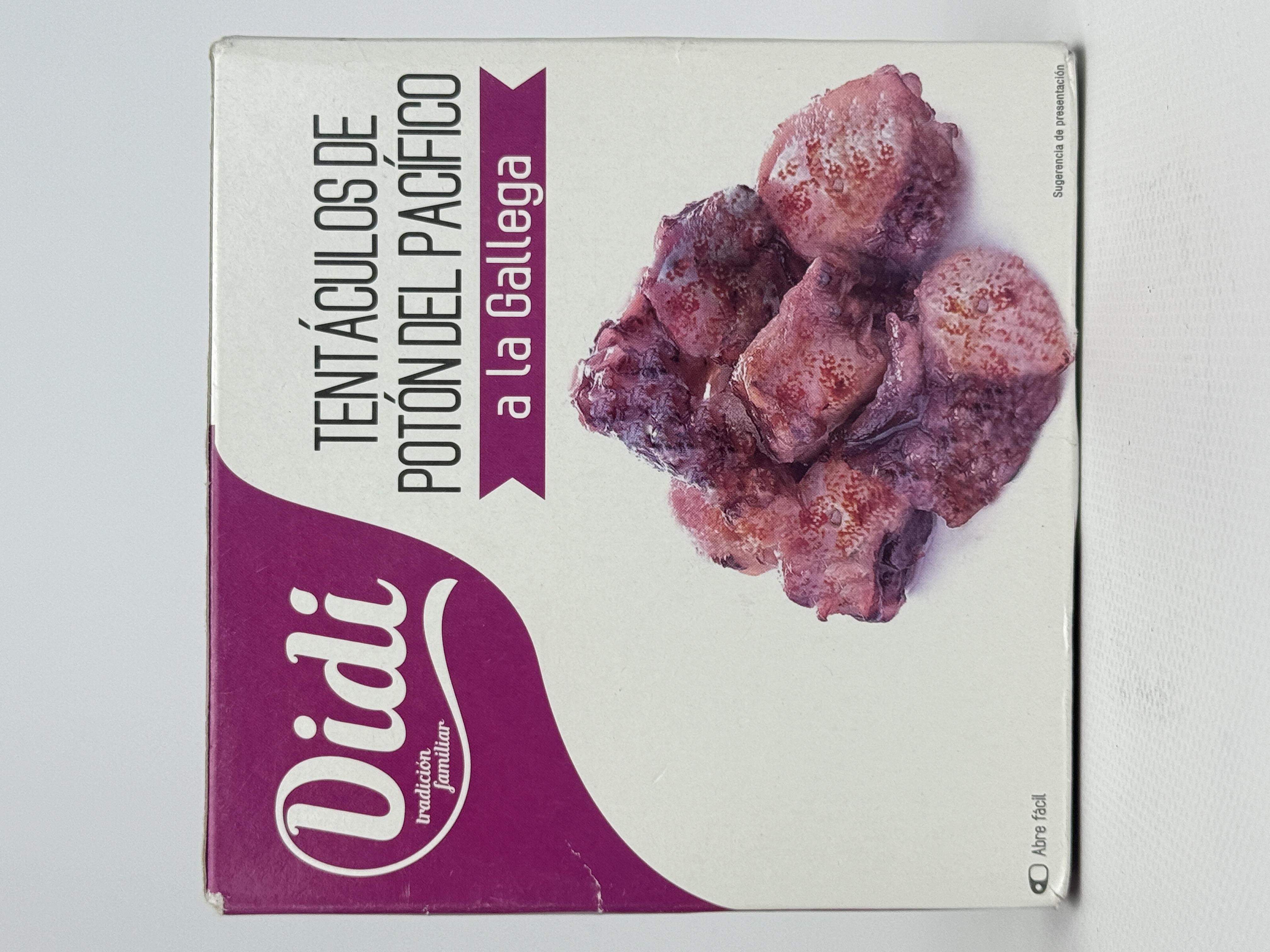 Восьминіг DIDI en salsa gallega 266г