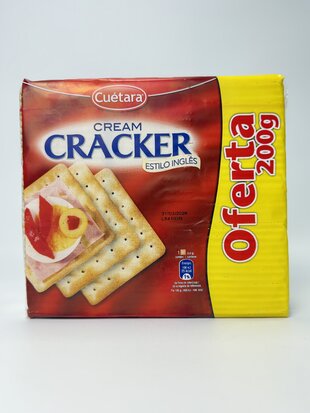Печиво CUETARA крекер cream 600г