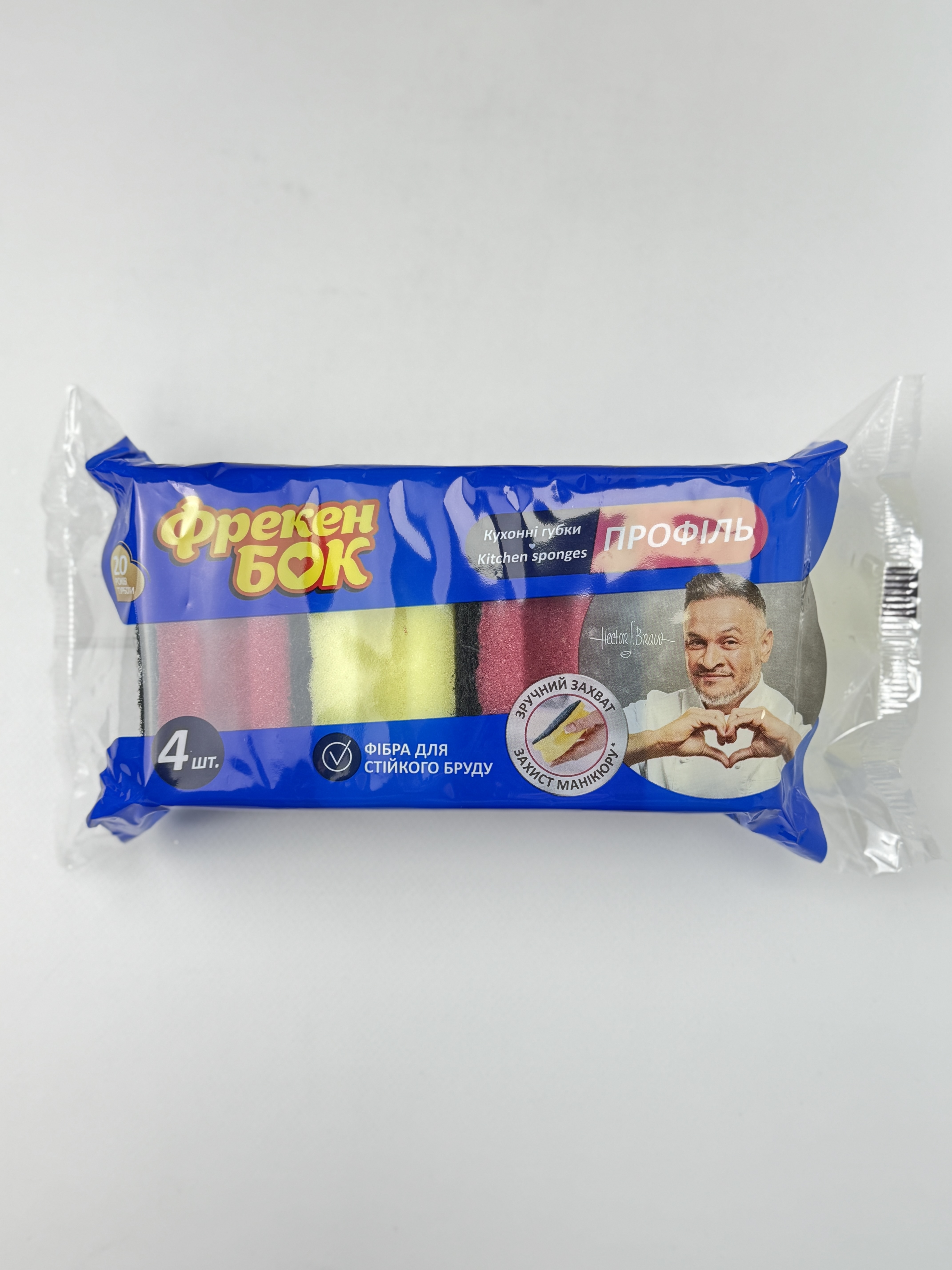 Мочалки ФБ Кух. Профіль (4 шт)