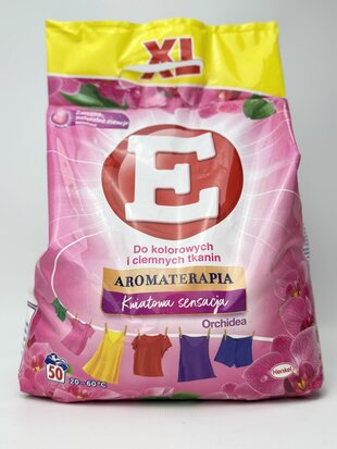 Порошок для прання E Proszek аромотерапія орхідея 3kg (50)