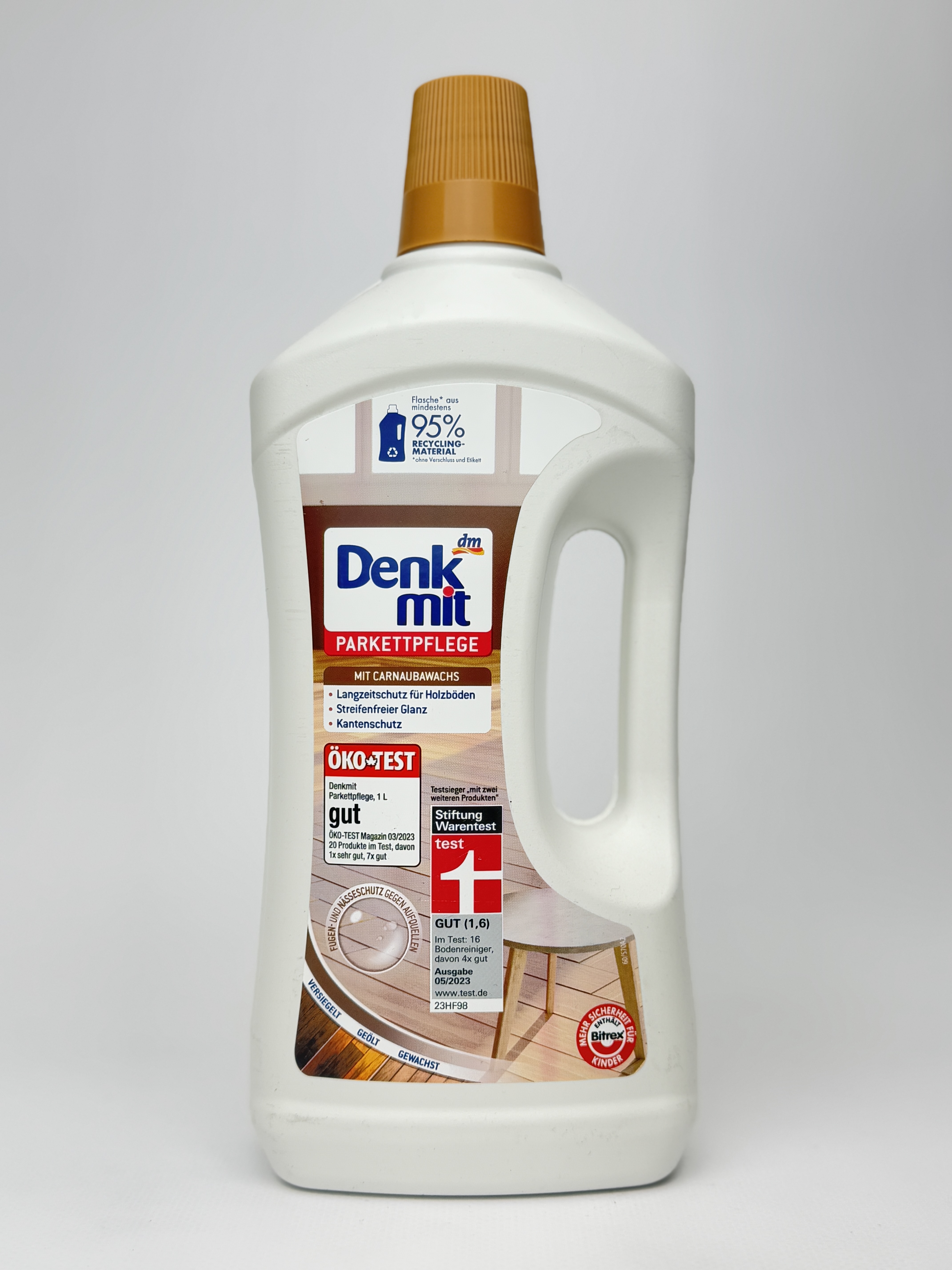 Denk Mit - Засіб для миття паркету з карнаубським воском 1л