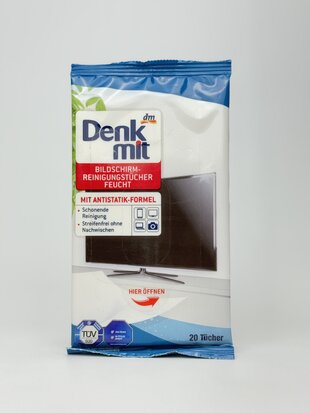 Denk Mit Серветки вологі для чищення екрану 20шт