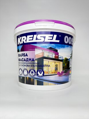 Фарба фасадна акрилова 001 KREISEL А-15л