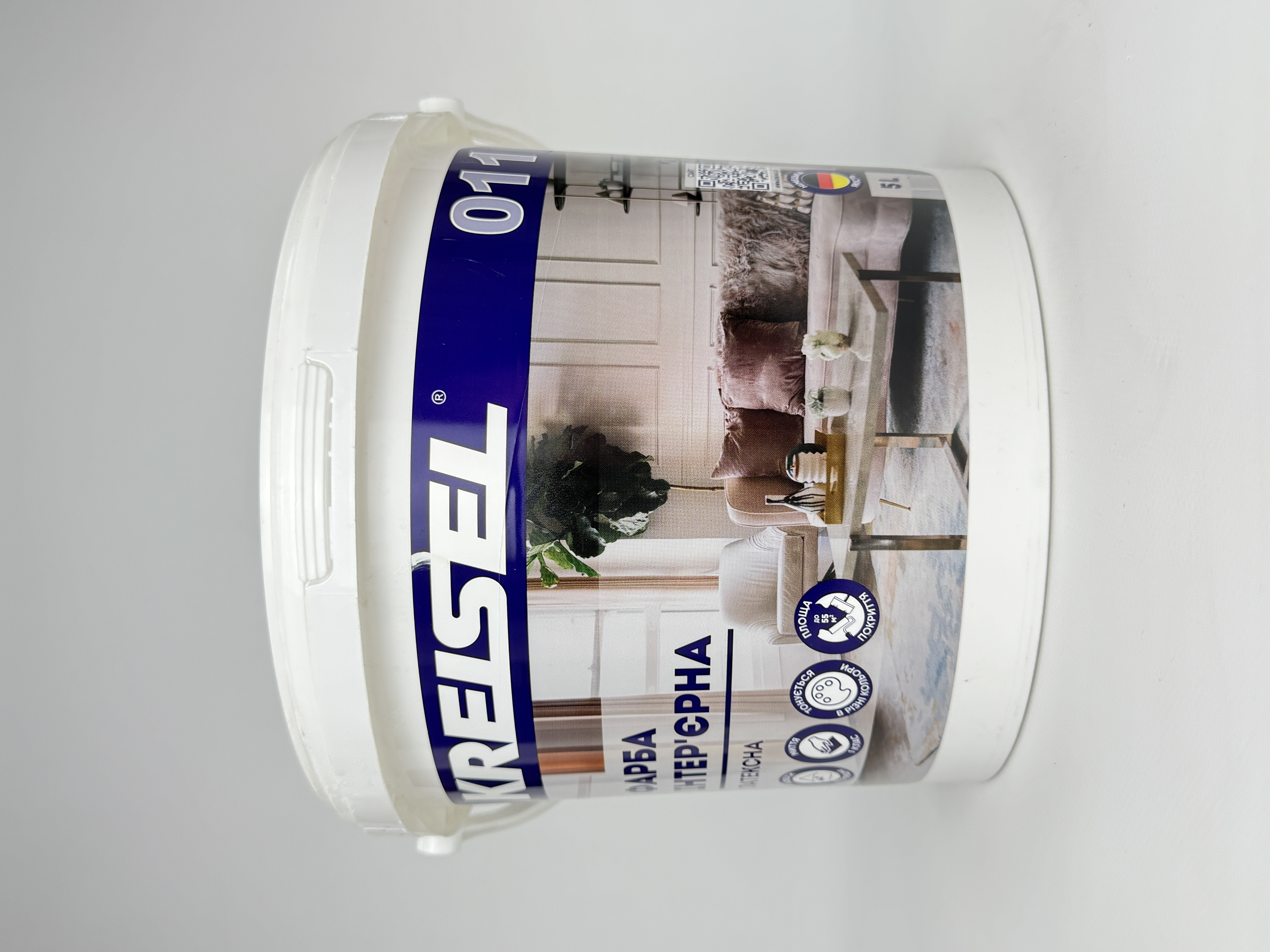 Фарба латексна інтер'єрна 011 KREISEL В-5л