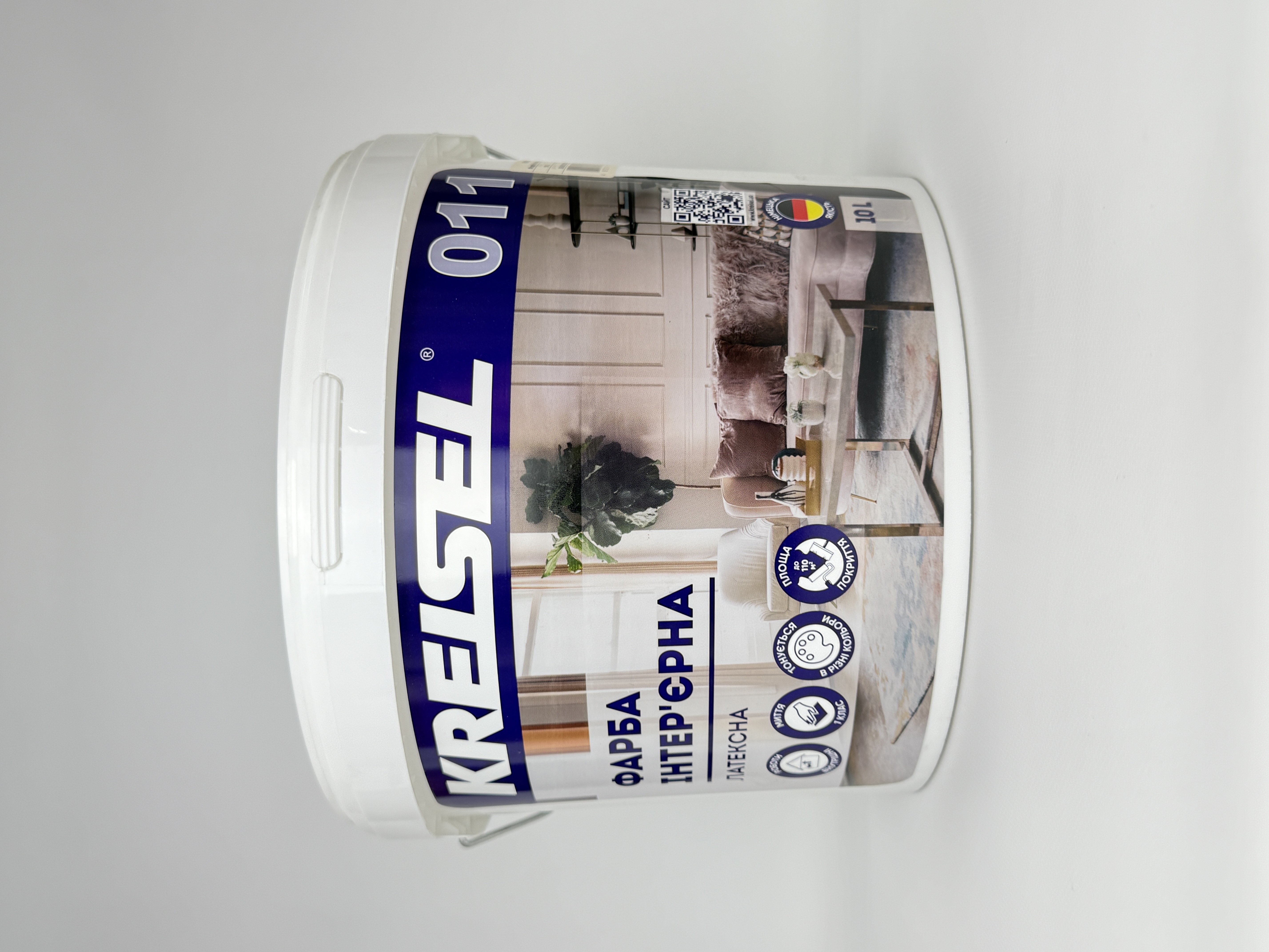 Фарба латексна інтер'єрна 011 KREISEL В-10л