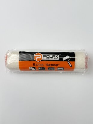 Валик POLAX "Велюр" 6*30*150мм