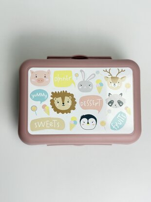 Ланч-бокс з декором .Pets.фрезія