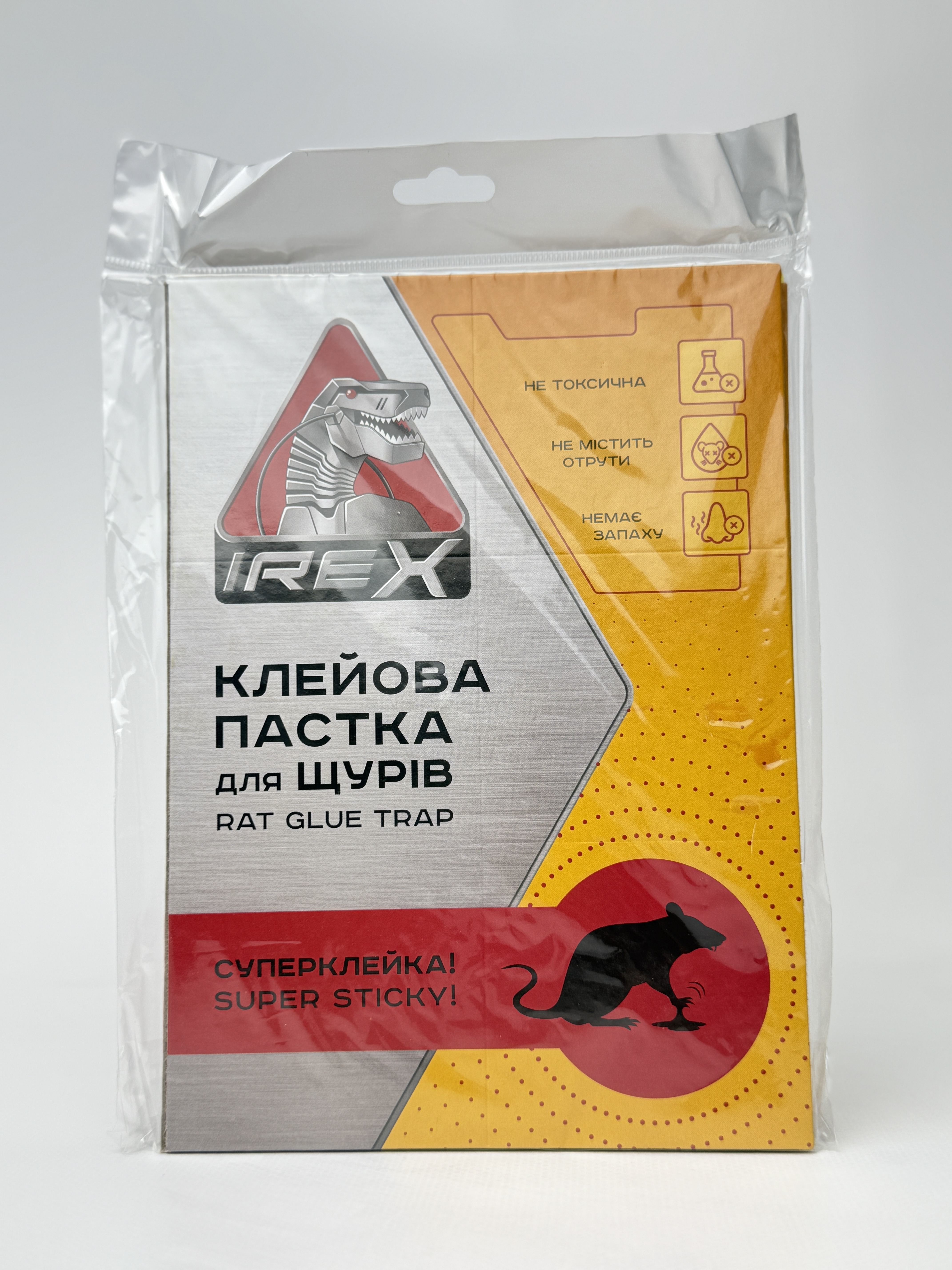 Irex клейова пастка д/мишей велика