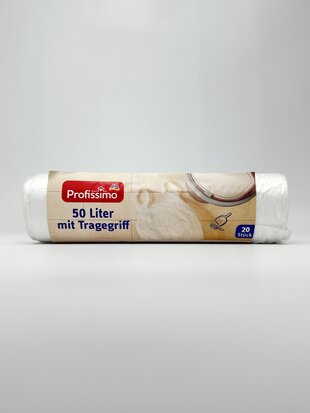 Profissimo - Мішки для сміття з ручками 50L 20St