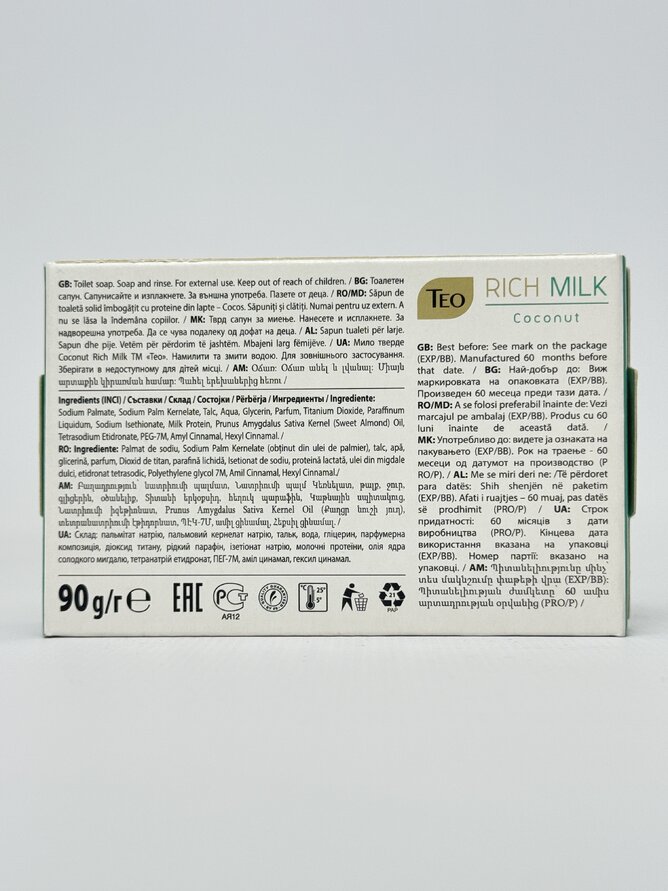 Seife Teo - Rich Milk 90g