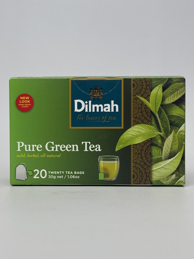 Чай Dilmah Pure Green 20х1.5