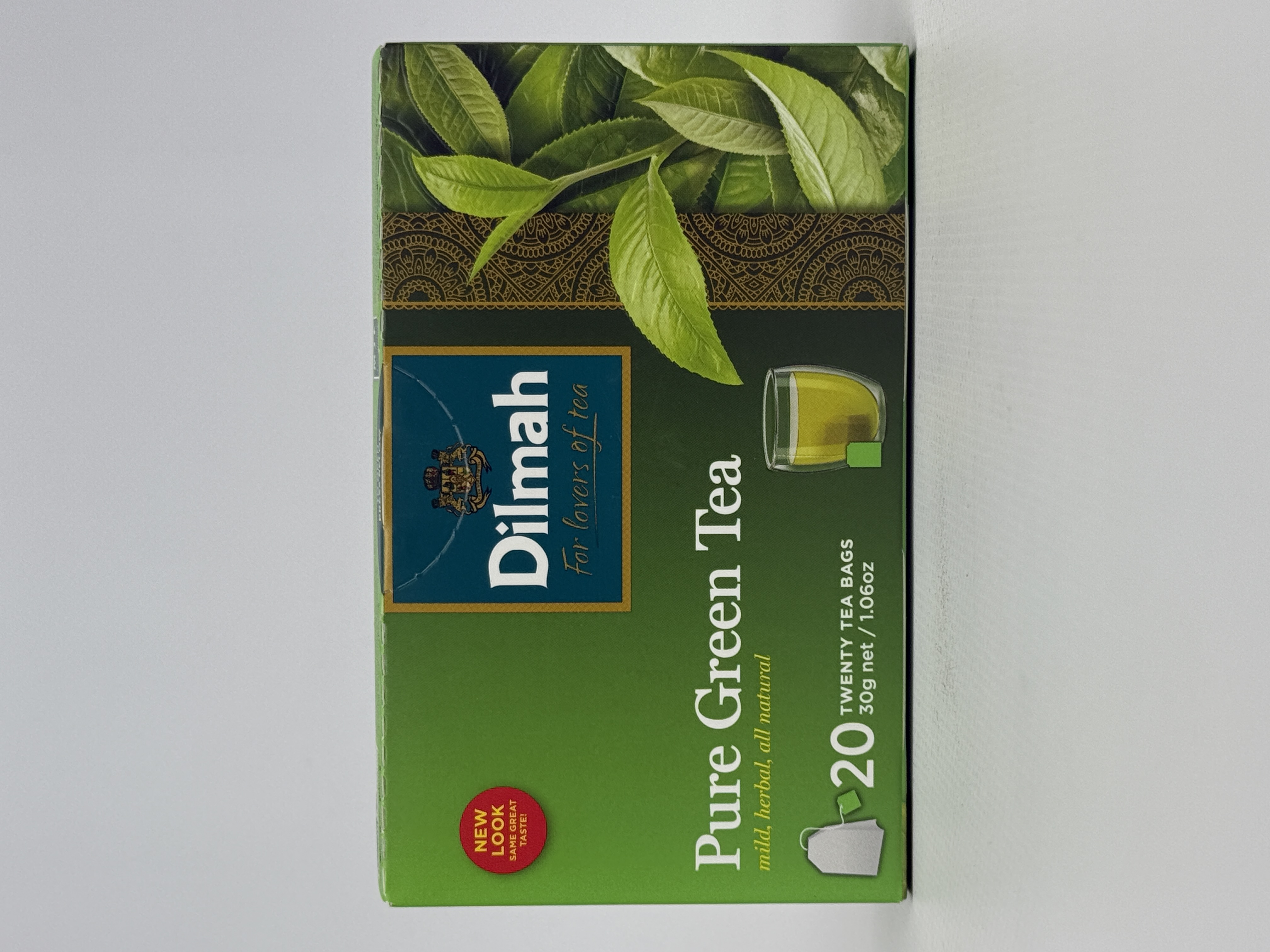 Чай Dilmah Pure Green 20х1.5