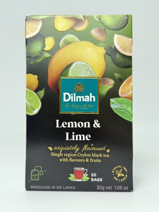 Чай Dilmah Лимон і Лайм 20х1.5