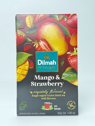 Чай Dilmah Полуниця і Манго 20х1.5г