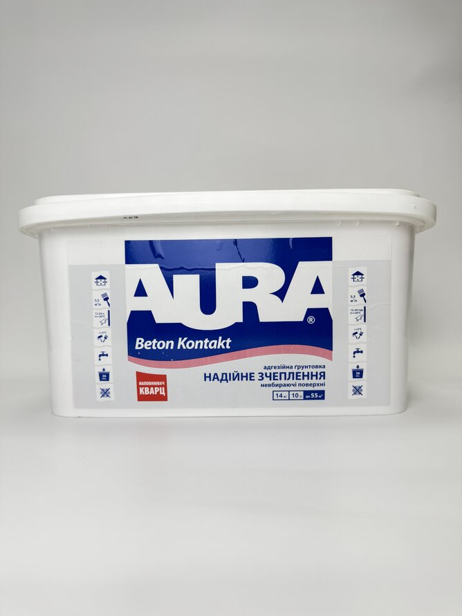 Грунтовка Beton Kontakt 14 кг AURA