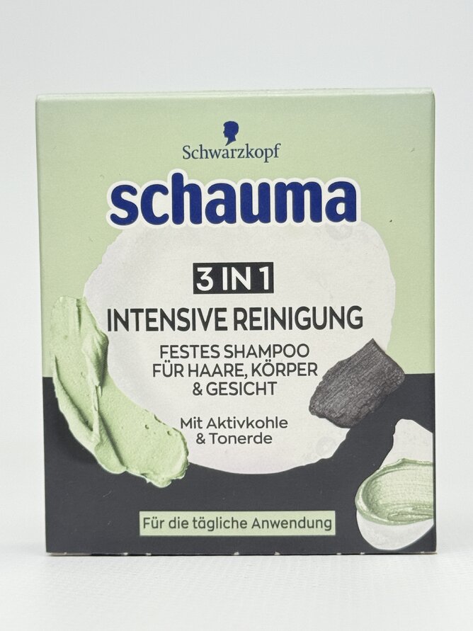 Schauma - Твердий шампунь душу 3in1 Intensive reinigung 60g