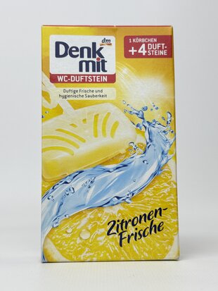 Denk Mit Блок для туалету+4 запаски WC Stein Zitronen-Frische