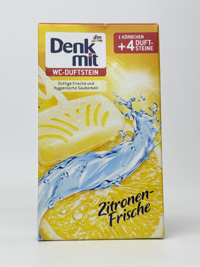 Denk Mit Блок для туалету+4 запаски WC Stein Zitronen-Frische