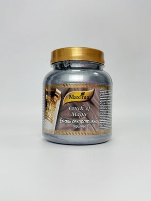 Емаль декор. акрил. графіт ТМ "Maxima" 0.5 кг