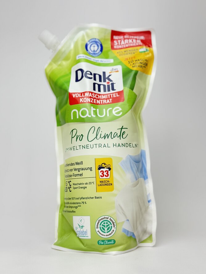 Denk Mit Гель для прання білих/світлих речей Nature VolWaschmittel 33прань 1л