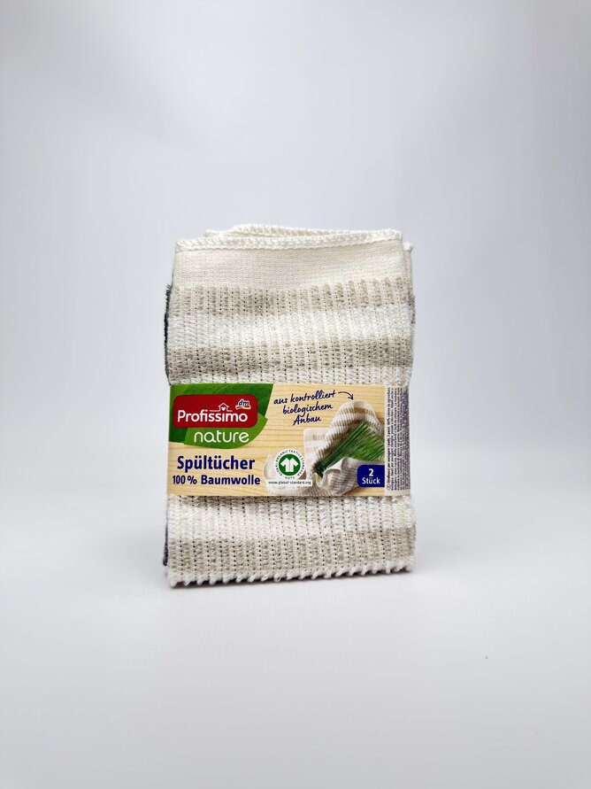 Profissimo Кухонні рушники з бавовни Spultucher 100% Baumwolle Nature 2St