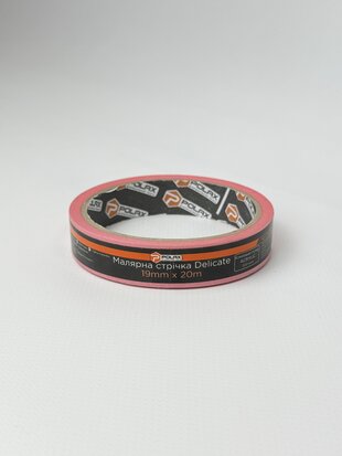 Малярна стрічка Delicate 19мм*20м POLAX