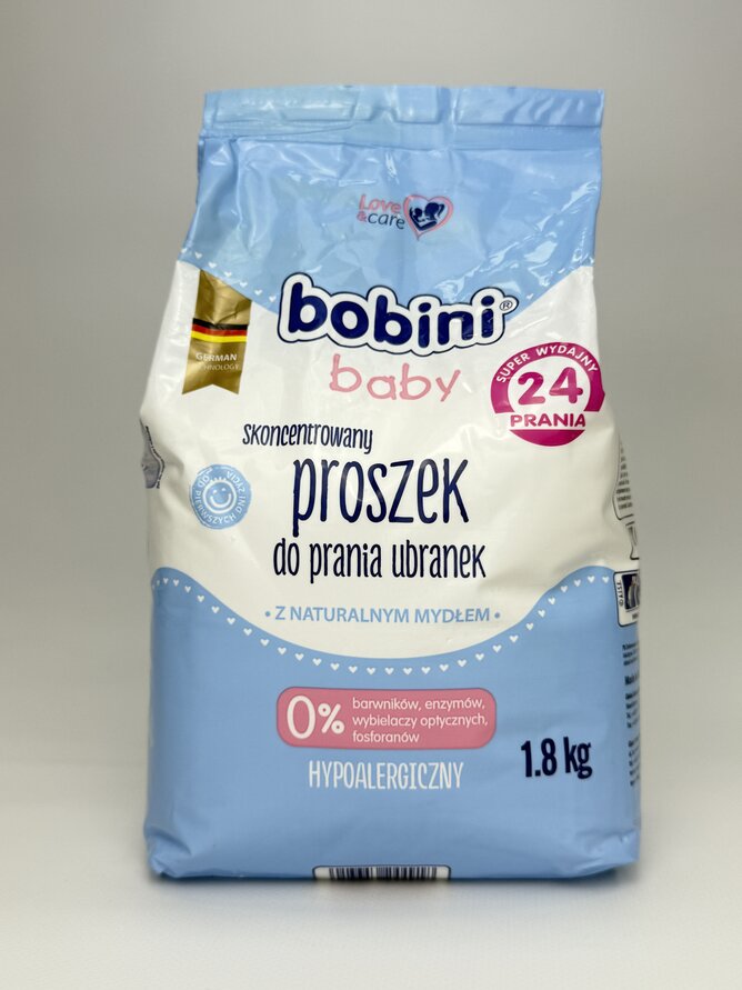 Bobini Baby Порошок для прання дитячих речей 1.8кг (24 прань)