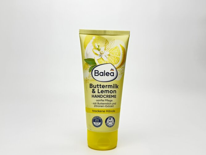 Balea Крем для рук із пахти і лимона. Handcreme Buttermilk & Lemon 100мл