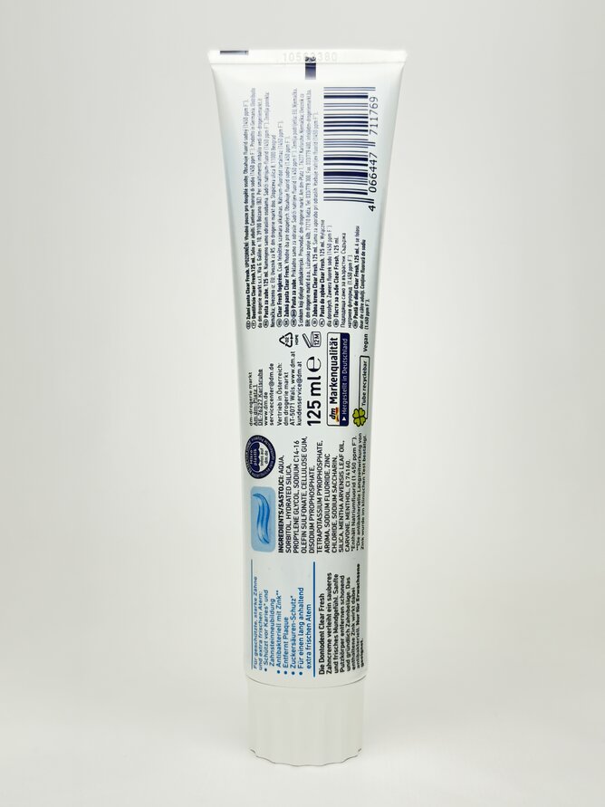 Dontodent Zahnpasta Clear Fresh 125ml