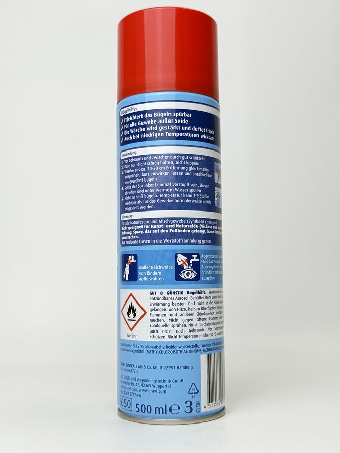 G&G - Bugelhilfe засіб для прасування 500ml
