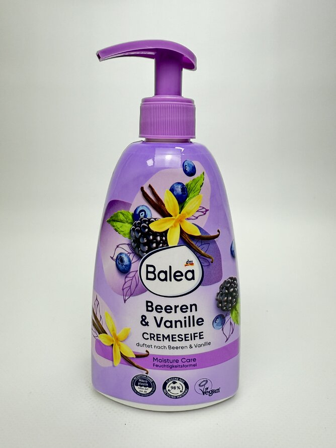 Balea - Cremeseeife Beeren&Vanille 500ml