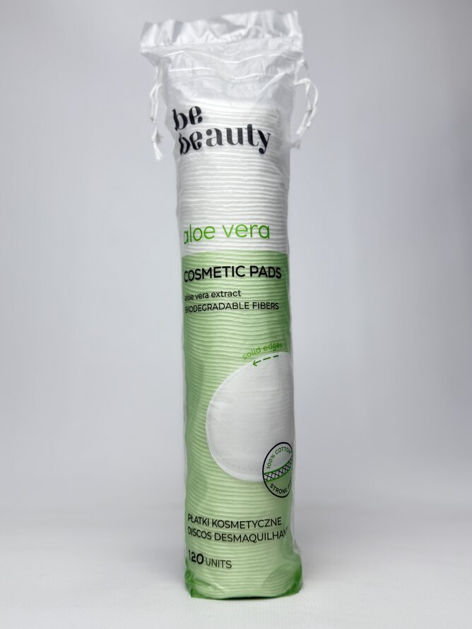 БіБюті ватні диски SOFT&ALOE VERA 120шт