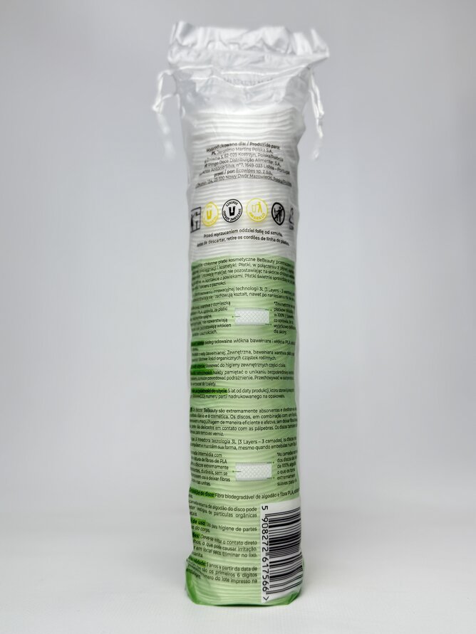 БіБюті ватні диски SOFT&ALOE VERA 120шт