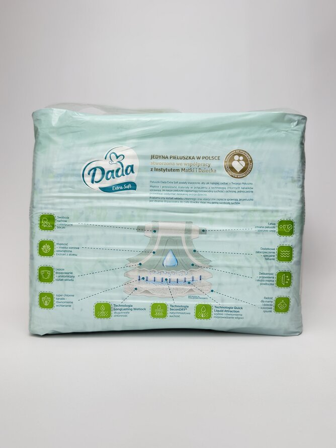 Підгузник DADA Extra Soft 6 (37) New