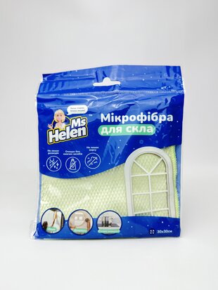 Серветка М.Хелен мікрофібра для скла 30*30