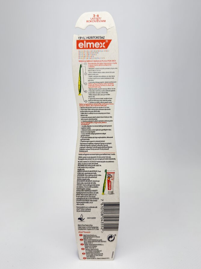 Elmex зубна щітка 3-6 м'яка