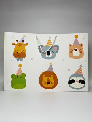 Пакет подарунковий 32*42 Звірятка XL06GS