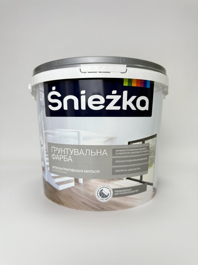 Фарба Грунт-Снєжка 5 л/7 кг