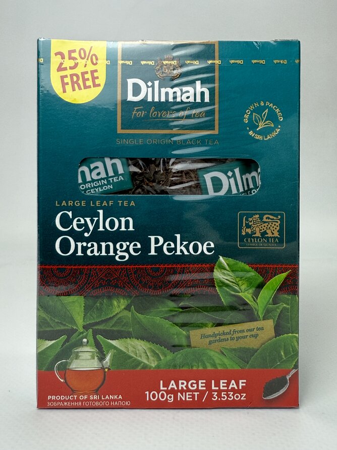 Dilmah Чай Ceylon Orange Pekoe (Крупнолистовий) - 100 g