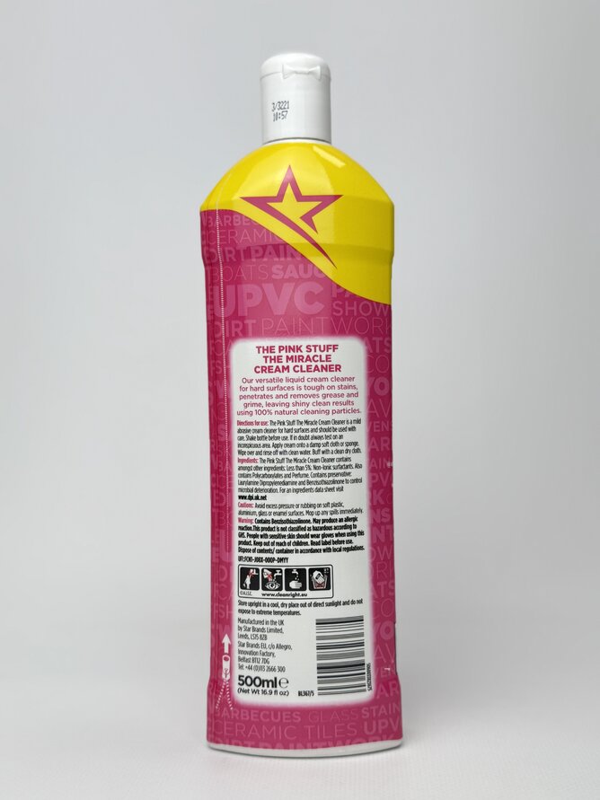 The Pink Stuff Абразивний крем для чищ. тверд. поверх. 500мл