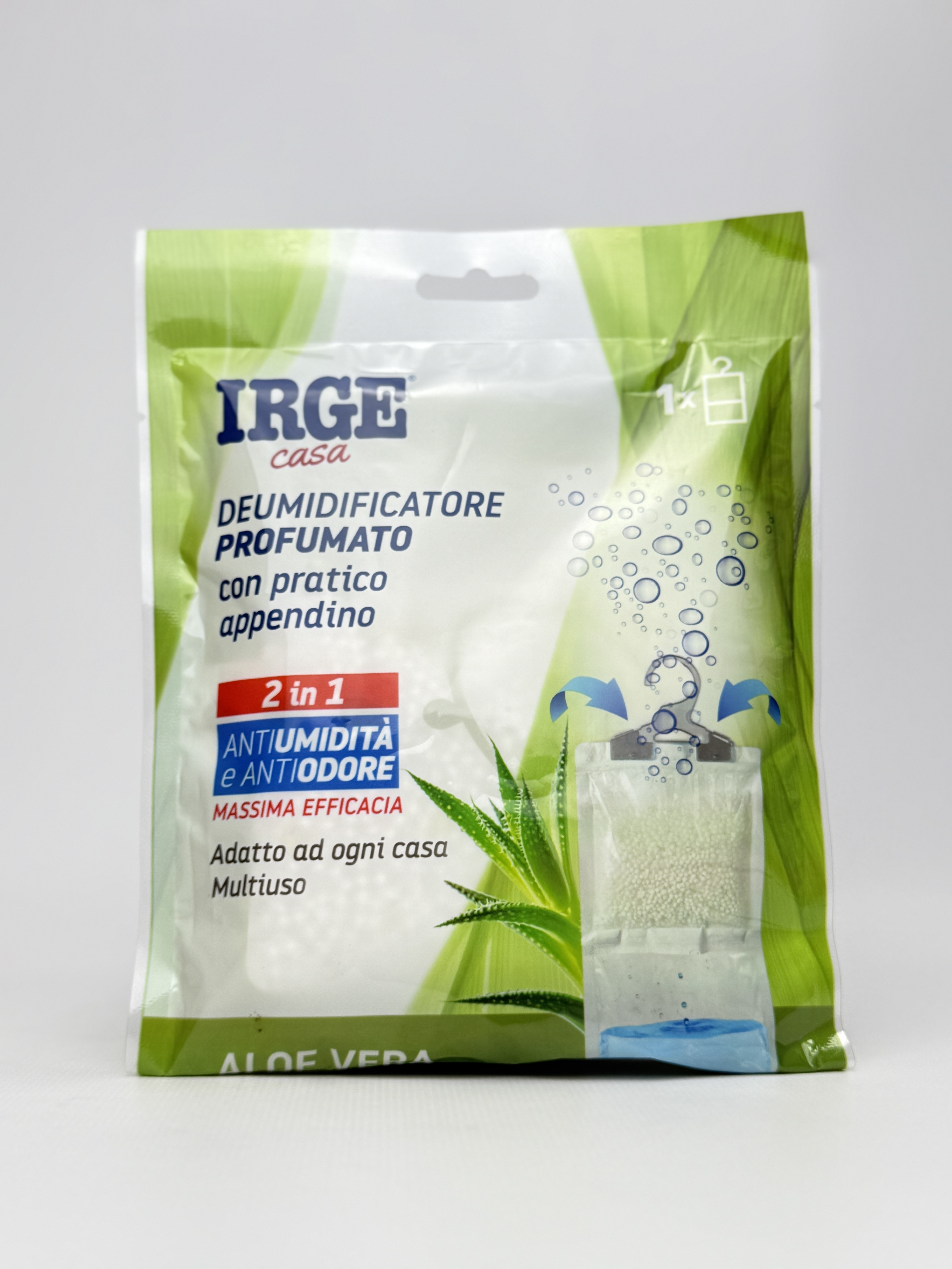 IRGE Поглинач запаху і вологи з підвіскою Алое вера 500 ml