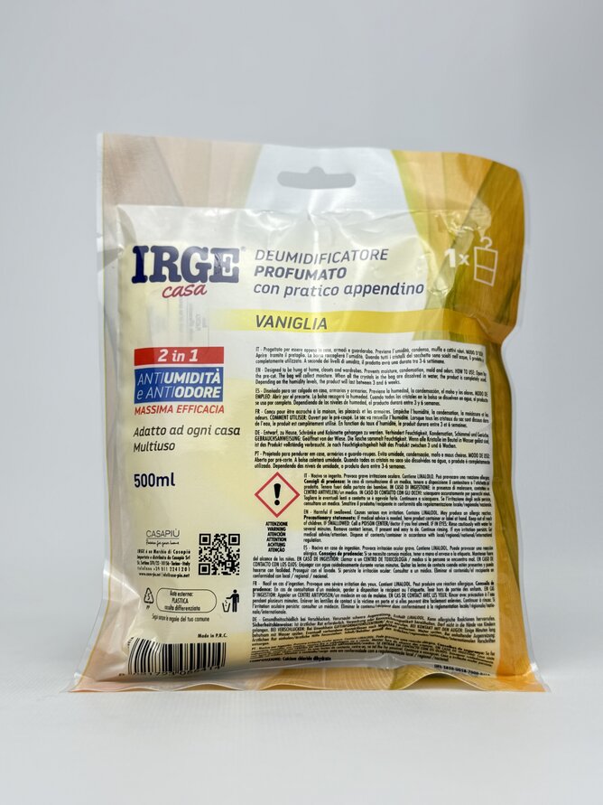 IRGE Поглинач запаху і вологи з підвіскою Ваніль 500 ml