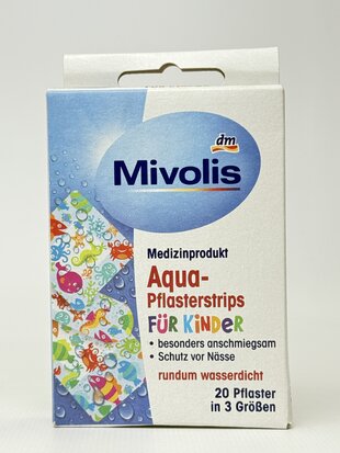 Пластир Mivolis Aqua дитячий 20 шт.