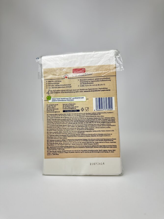 Profissimo - Butterbrottuten 80st