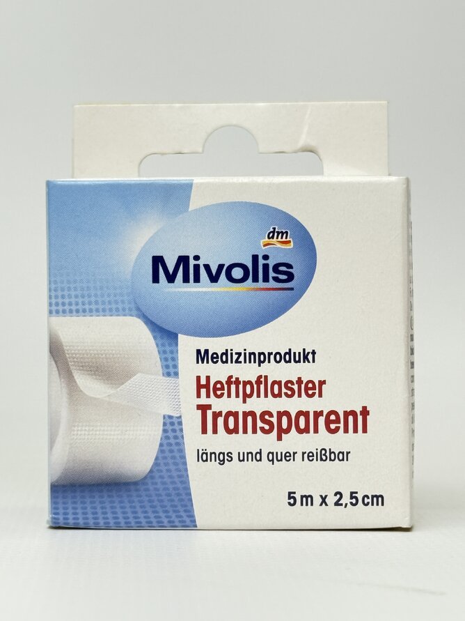 Mivolis Heftpflaster Transparent