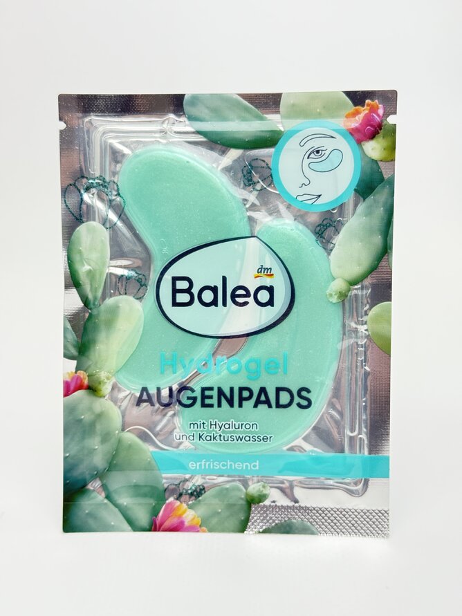 Balea - Auegenpads Hydrogel Kaktuswasser Патчі для очей (1 Paar) 2st
