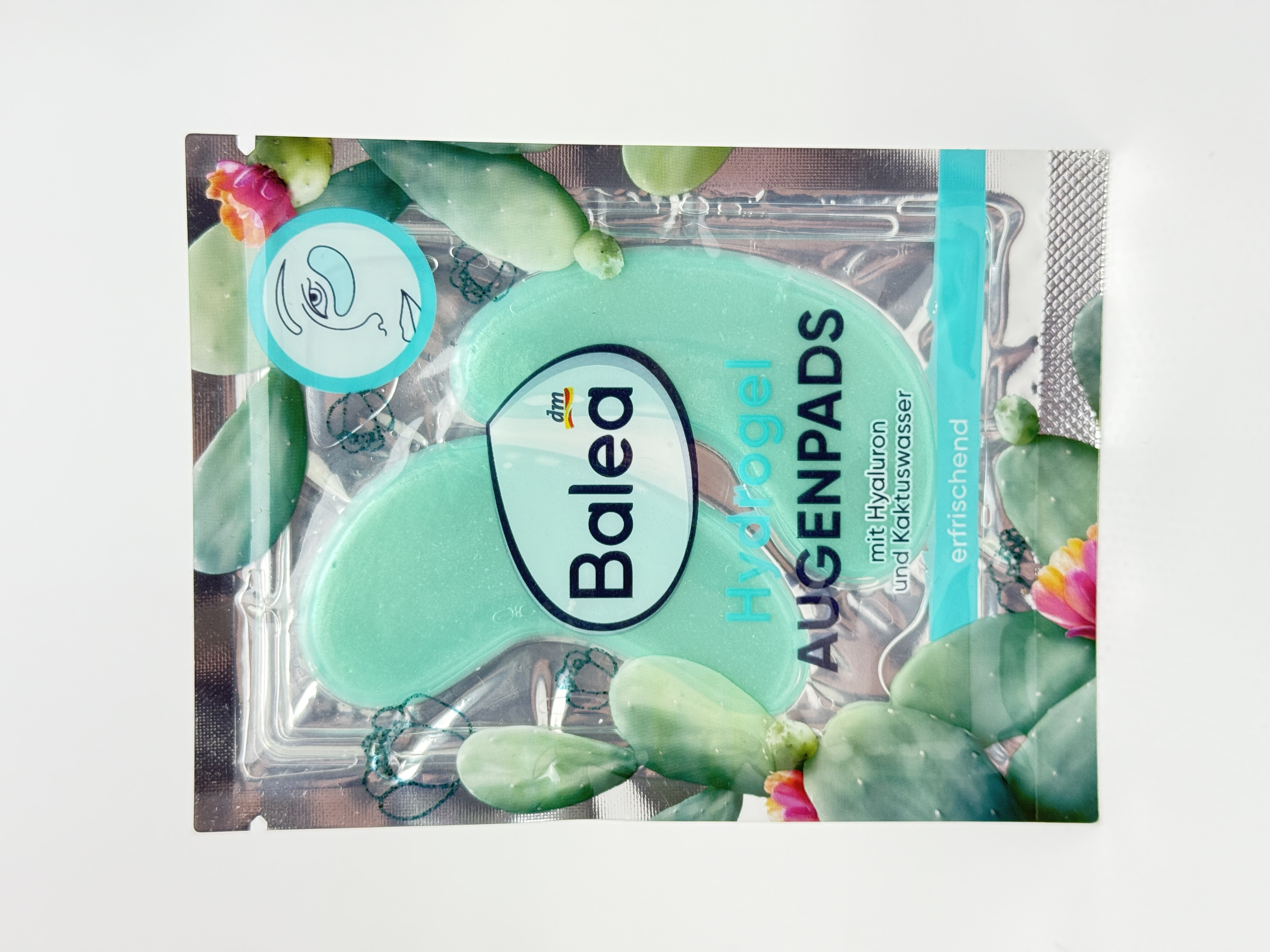 Balea - Auegenpads Hydrogel Kaktuswasser Патчі для очей (1 Paar) 2st