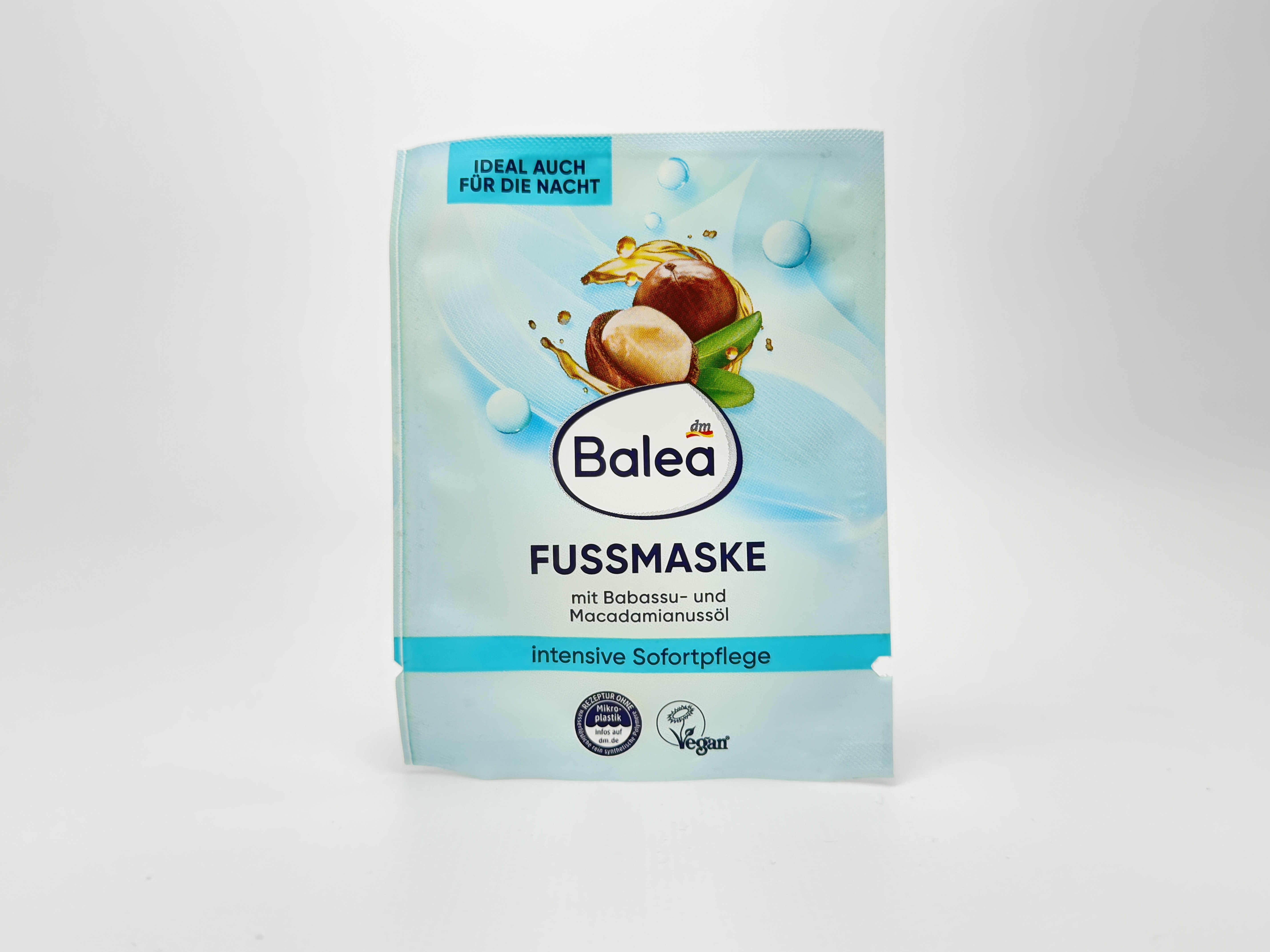 Balea - FussMaske Babassu und Macadamianussoil Маска для догляду за ногами 15ml